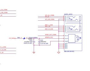 schema zapojení audio