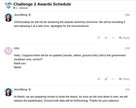Forum - důsledky "government shutdown"