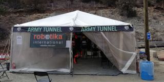 Robotika at Army tunnel