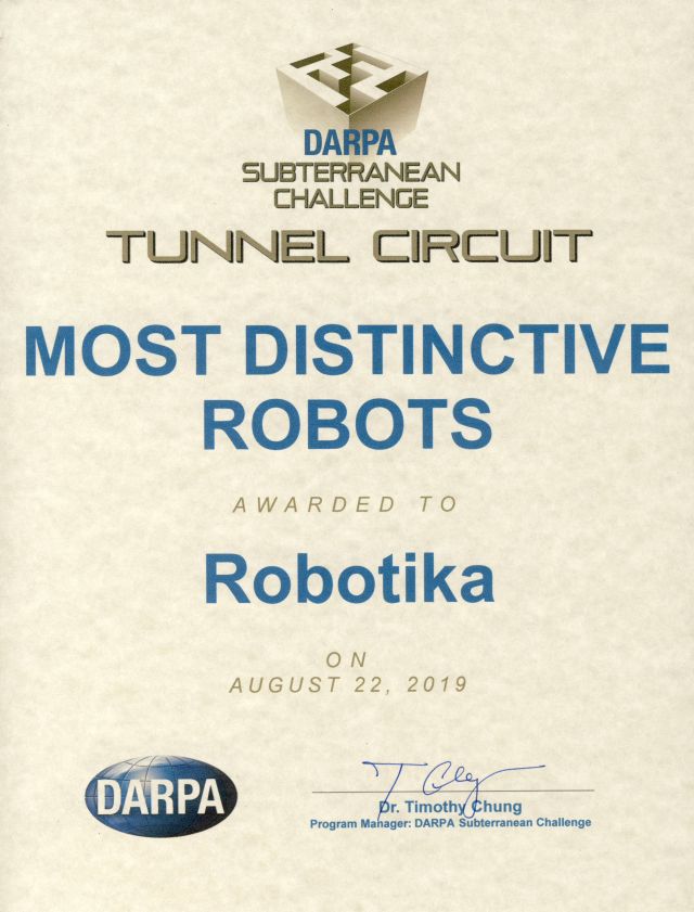 Robotika Award