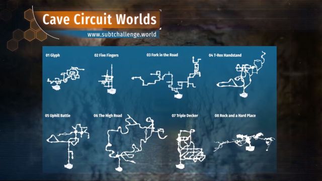 Cave Circuit competition worlds overview